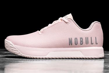 Nobull Superfabric Women's Trainers Rose | Australia (ON3971)